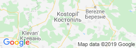 Kostopil' map