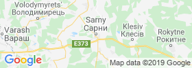 Sarny map