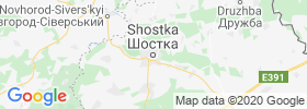 Shostka map