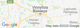Vinnytsya map