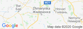 Zhmerynka map