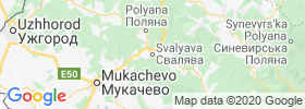 Svalyava map