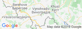Vynohradiv map