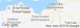 Dniprorudne map