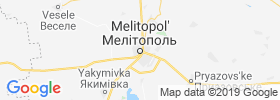 Melitopol' map