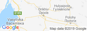 Orikhiv map