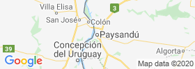 Paysandu map