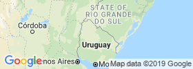 Tacuarembó map