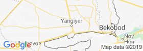 Yangiyer map