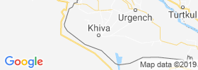 Khiwa map