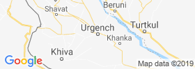 Urganch map