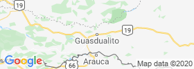 Guasdualito map