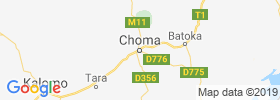 Choma map
