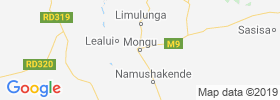 Mongu map