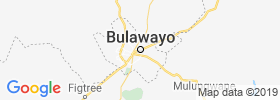 Bulawayo map